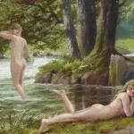 Josef Stanislav Ottmar - Naked girls by the river 
