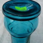 Glass Vase - blue glass - 1900