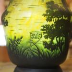 Vase - layered glass - 1900