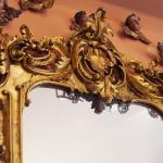 Mirror - wood, marble - 1850