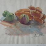Still Life with Fruit - Egon Horovitz - 1927