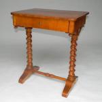 Sewing Table - solid wood, cherry veneer - 1840