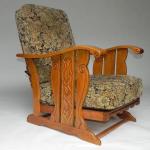 Positioning Chair - solid oak - 1950