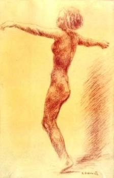 Frantisek J. Kraus - Nude Girl