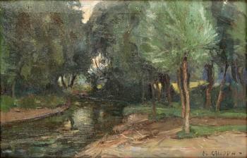 Forest Landscape - Kalvoda Alois (1875-1934) - 1920