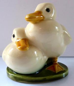 A pair of ducklings - Emilie Schleiss, Wiener 