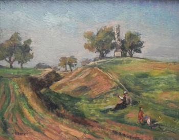 Landscape - Josef Jan ediv (1887 - 1956) - 1920