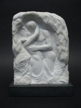 Lovers - marble, granite - Julius Pelikn (1887 - 1969) - 1920