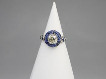 Ring - platinum, diamond - 1940