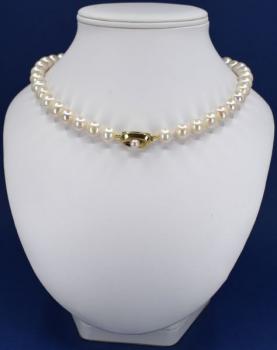 Pearl Necklace - gold, pearl - 2000