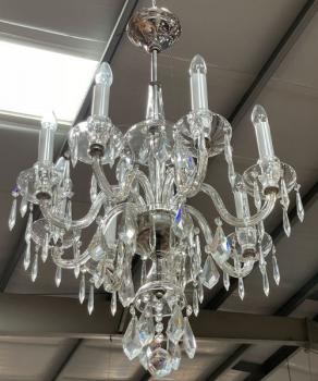 Crystal chandelier with eight lights T 4124-2