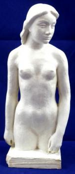 Bretislav Benda (1897-1983)- Standing Girl Nude