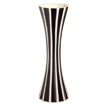 Pavel Jank: Vase hollowed middle black stripe