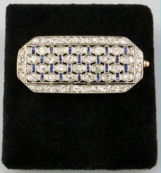Brilliant Brooch - platinum, gold - 1930