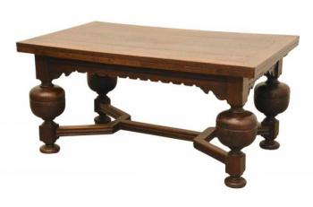 Extending Table - solid oak - 1890