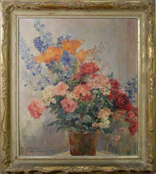 Still Life with Flowers - 1956