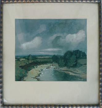 View of River - CLEMENS PRSSEN - 1940