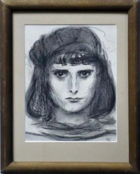 Portrait of Lady - Frantiek Xaver Naske - 1930