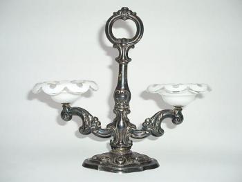 Silver salt cellar