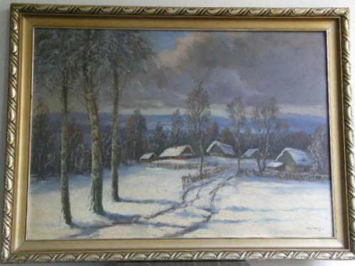 Winter Landscape - Hlubo - 1940