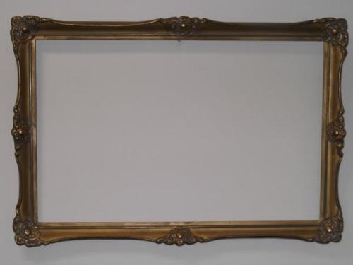 Picture Frame - wood, cast silver - 1910