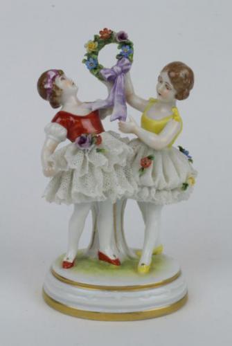 Porcelain Group of Figures - 1920
