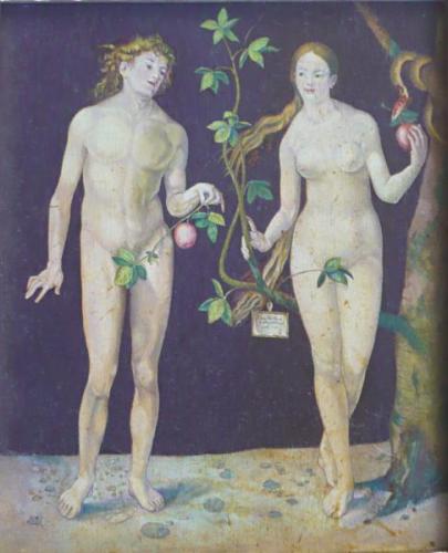Albrecht Drer - Adam and Eve, copy