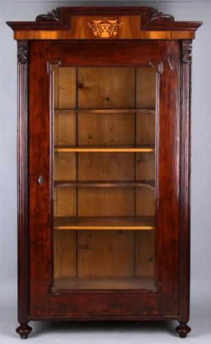 Display Cabinet - solid wood, spruce wood - 1870