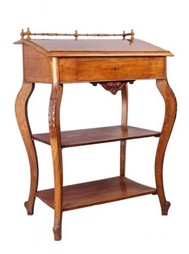 Writing Desk - oak - 1870