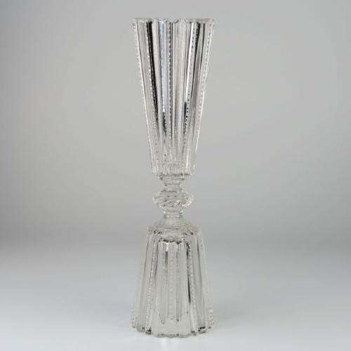 Glass Goblet - clear glass - Meyrs Neffe, Bohemia - 1880