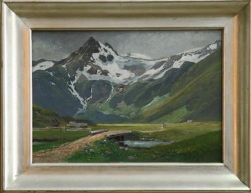 Mountain Landscape - Morgenstern, Carl Ernst (1847  1928) - 1910