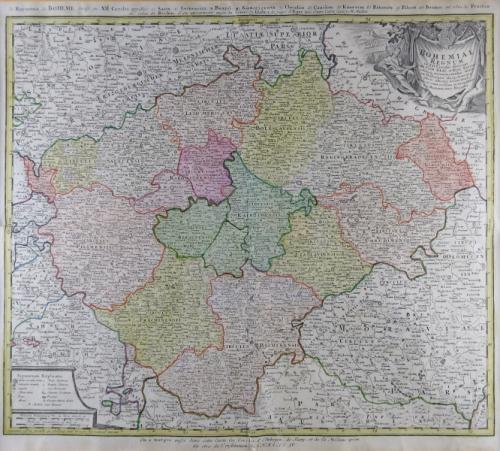 Map of Bohemia