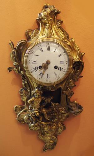 Wall Timepiece - bronze, enamel - 1890
