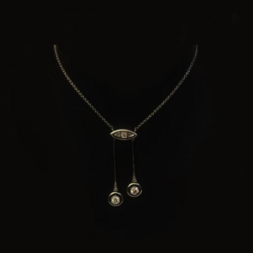 Necklace - Colier, 0.8 carat, brilliants II.