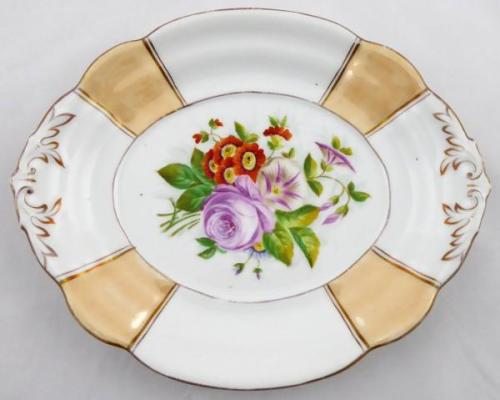 Oval Bowl - white porcelain - 1870 Oval Bowl - white porcelain - 1870