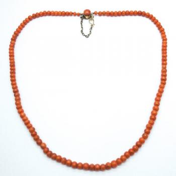 Coral Necklace - 1910 Coral Necklace - 1910