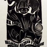 Anna Grmelova - 2x ex libris Wallachian Museum, 2x Anna Grmelova - 2x ex libris Wallachian Museum, 2x