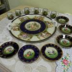 Porcelain Dish Set - white porcelain - Karl Knoll Karlsbad - 1920 Porcelain Dish Set - white porcelain - Karl Knoll Karlsbad - 1920