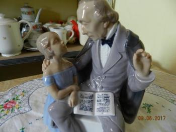 Porcelain Figurine - white porcelain - Copenhagen Denmark - 1930 Porcelain Figurine - white porcelain - Copenhagen Denmark - 1930