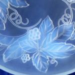 Bowl with leaves and flowers - Julien, France Bowl with leaves and flowers - Julien, France