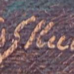 Matej Frantisek Skula - Path by the ravine at the  Matej Frantisek Skula - Path by the ravine at the