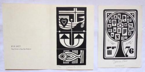 Jaroslav Svab - PF 1976 ( SSPE ) , PF 1977 Jaroslav Svab - PF 1976 ( SSPE ) , PF 1977