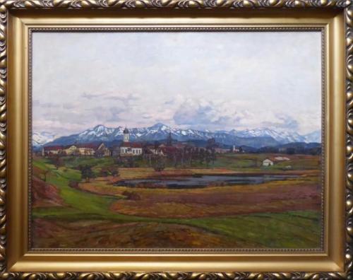 Gödl-Brandhuber Lili - View of Iffeldorf in Bavari Gödl-Brandhuber Lili - View of Iffeldorf in Bavari