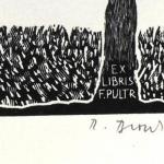 Rudolf Broulim - Ex libris F. Pultr  Rudolf Broulim - Ex libris F. Pultr