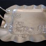 Silver Tray - silver - značka výrobce SH - 1900 Silver Tray - silver - značka výrobce SH - 1900