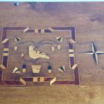 Burgher’s chest with inlaid doves and stars Burgher’s chest with inlaid doves and stars