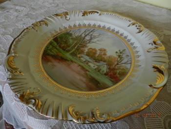 Plate - white porcelain - 1959 Plate - white porcelain - 1959