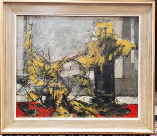 Still Life with Flowers - Antonín Marek Machourek - 1975 Still Life with Flowers - Antonín Marek Machourek - 1975