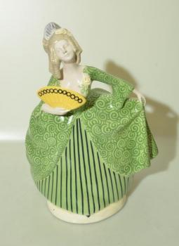 Porcelain Dancer Figurine - porcelain - Goldscheider Wien - 1920 Porcelain Dancer Figurine - porcelain - Goldscheider Wien - 1920