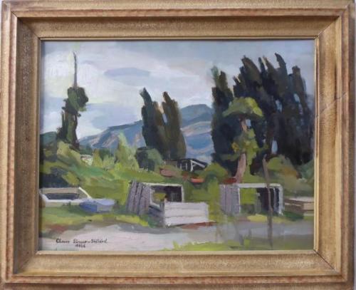 Claire Szilard - Landscape with fences Claire Szilard - Landscape with fences